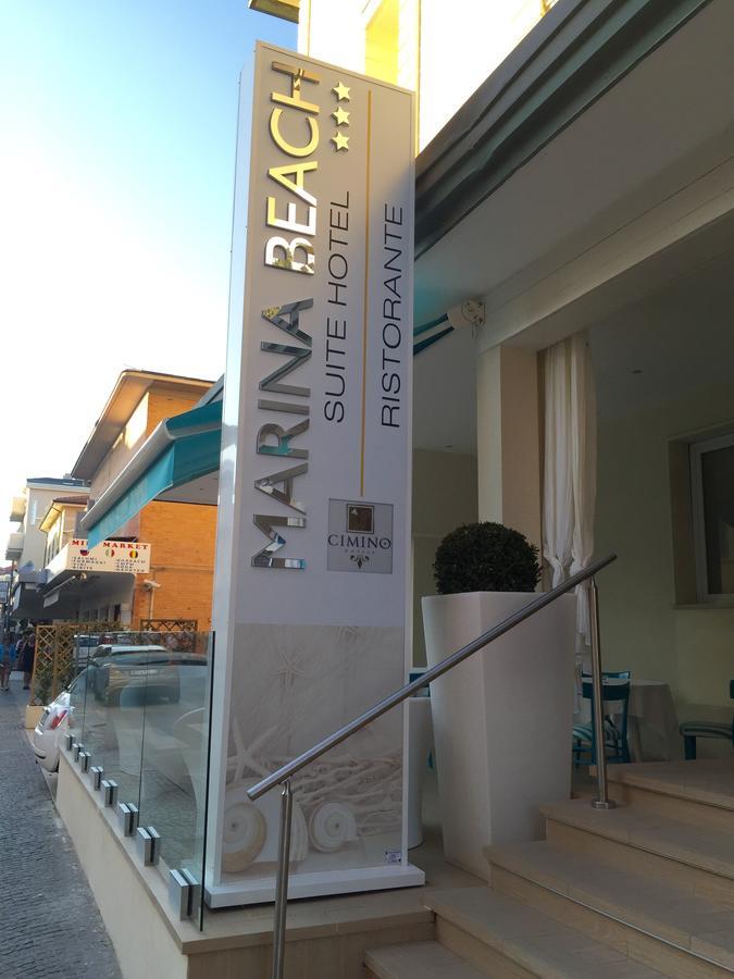 רימיני Marina Beach Suite Hotel מראה חיצוני תמונה